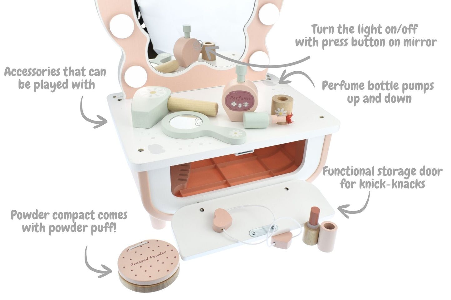 Dressing Table Butterfly