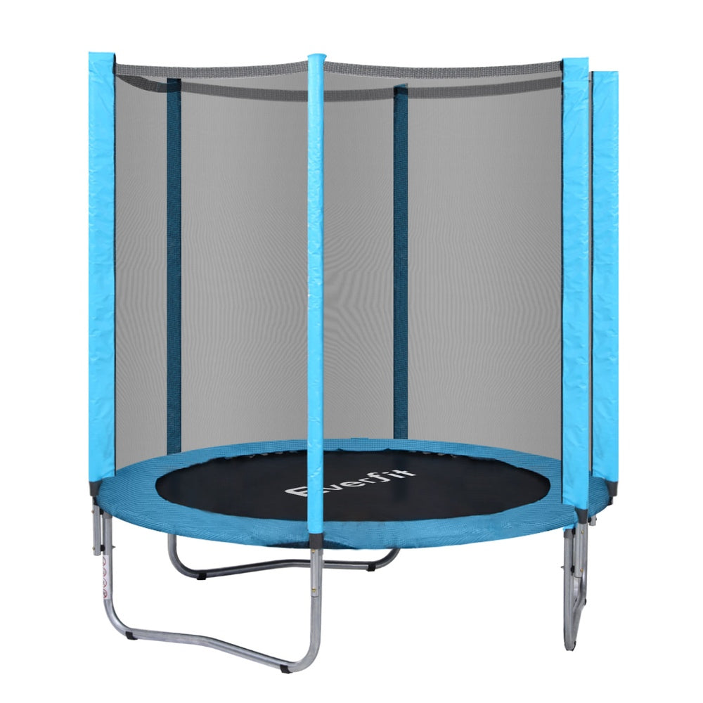 Everfit Trampoline 6FT Blue