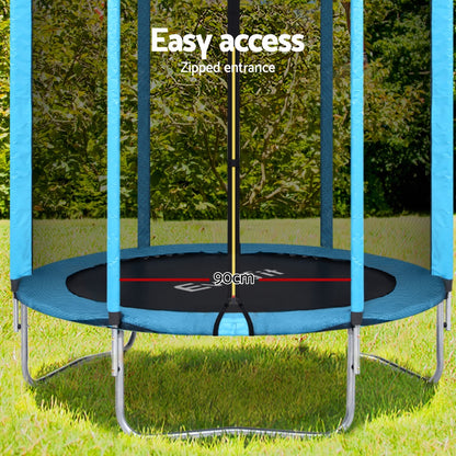 Everfit Trampoline 6FT Blue