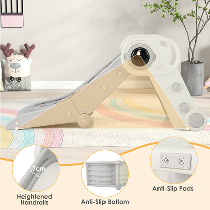 Foldable Astronaut Toddler Slide Grey | Indoor Climber Age 3+