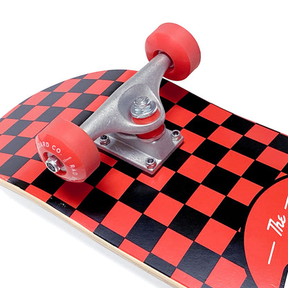 RAD Checkers skateboard 7 x 30 for beginners & advanced riders, ideal for kids.