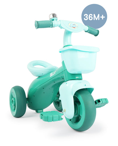 Green Tricycle | A vibrant, durable kids tricycle for indoor and outdoor play.