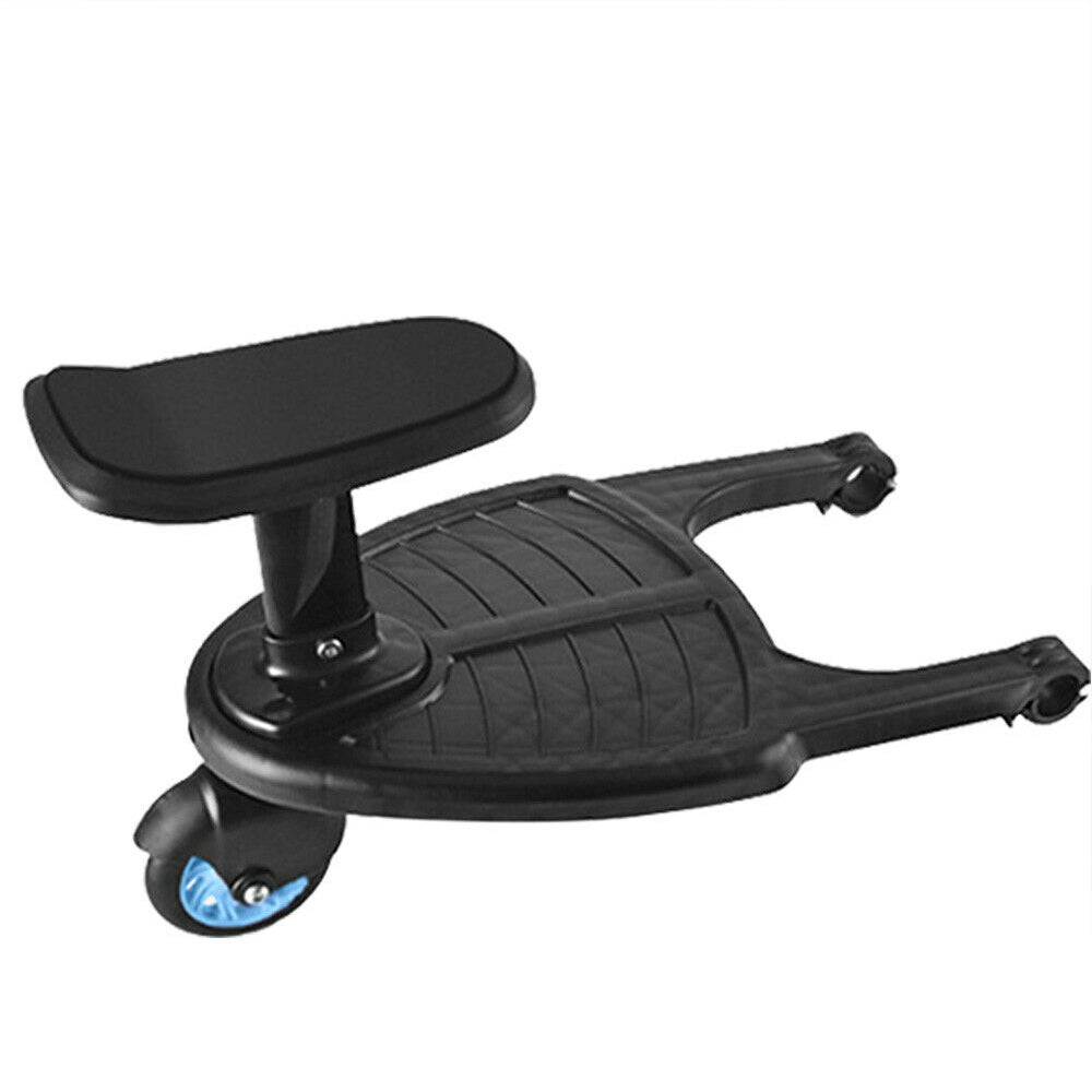 Blue Toddler Stroller Step Board with 25kg Capacity, ideal accessory for on-the-go families.