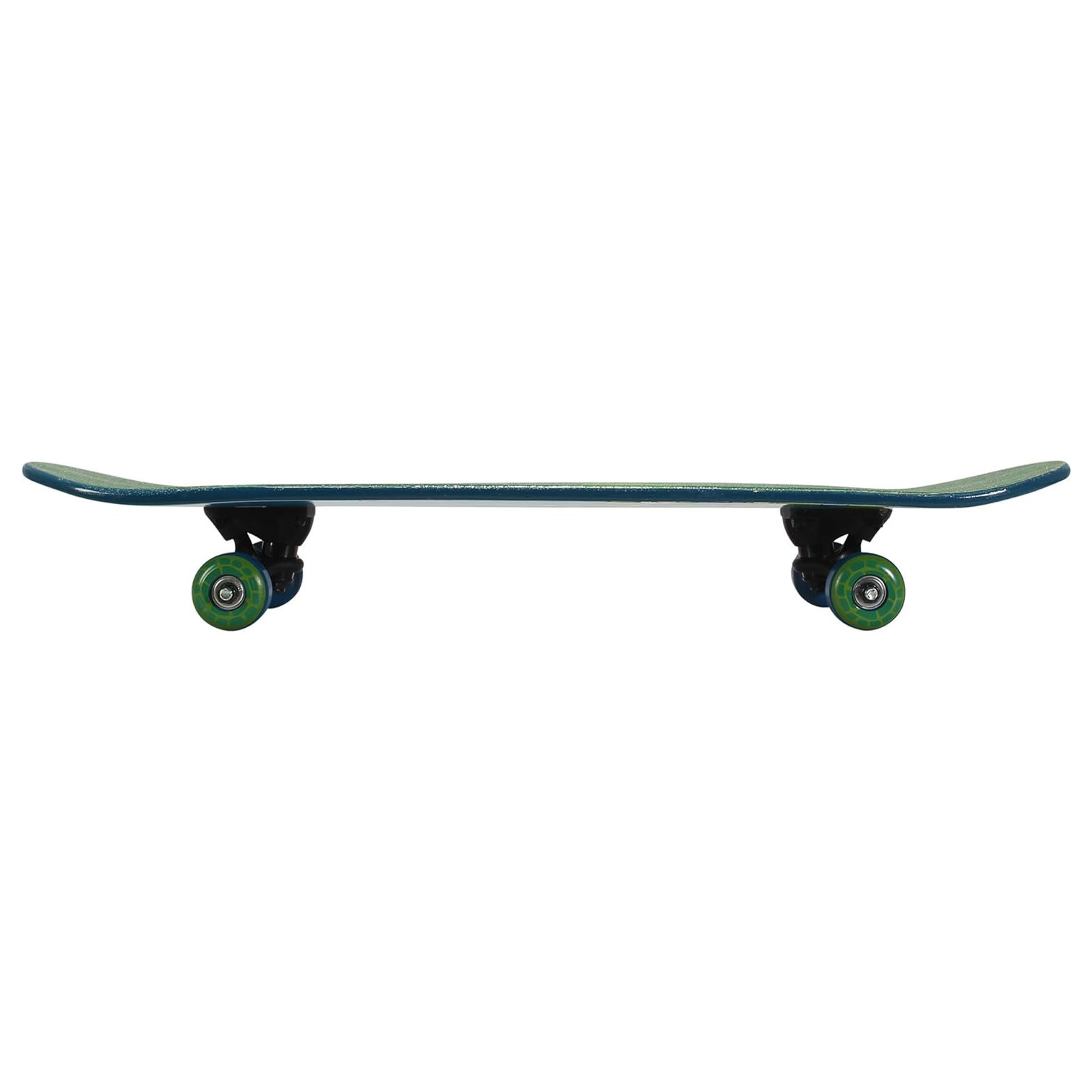 TMNT 28 Popsicle Skateboard by Kryptonics for kids 5-11, perfect for home skateboarding fun.