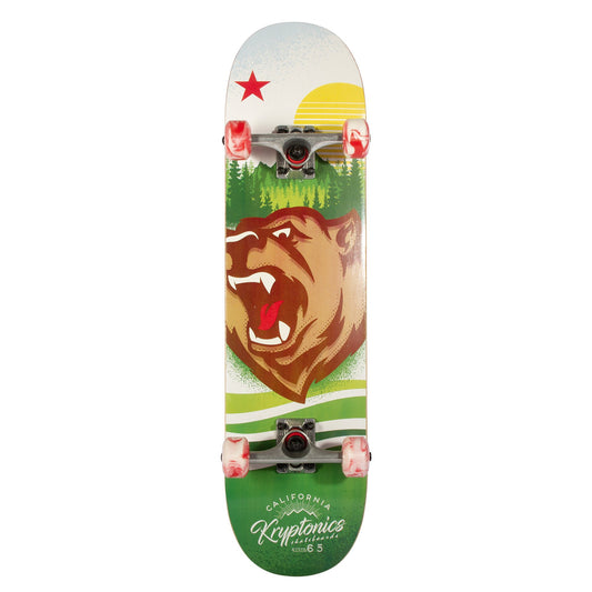 Kryptonics 31 Star Series Maple Skateboard for Beginners, ideal for young riders at home.