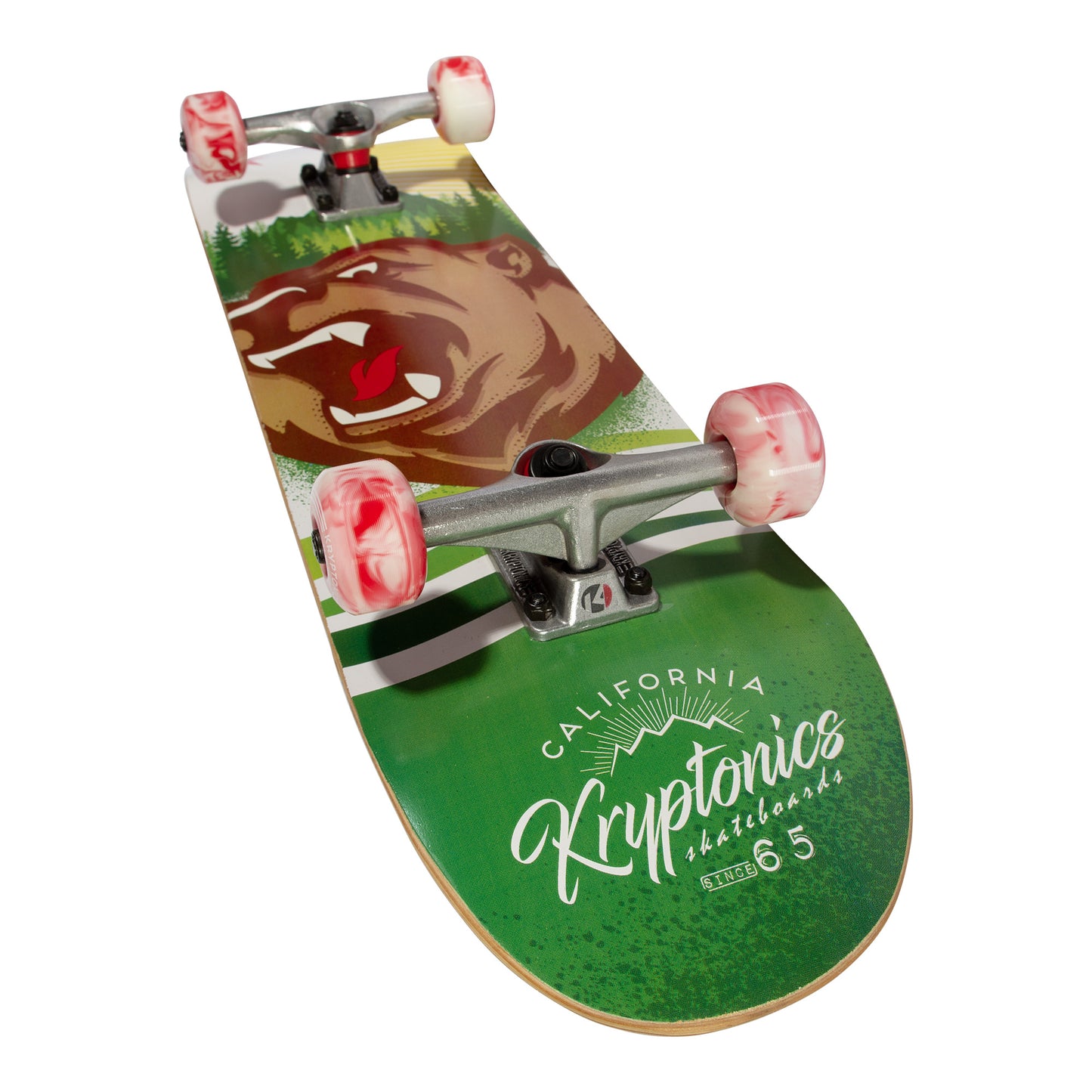 Kryptonics 31 Star Series Maple Skateboard ideal for beginner children at home