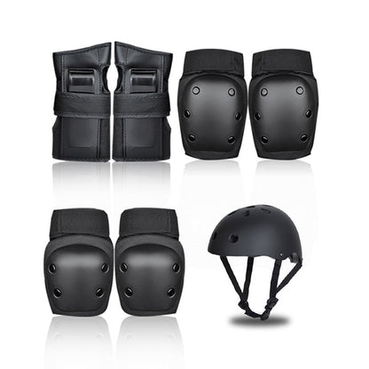 Kids Safety Gear Set for Home Use - Includes Helmet, Knee, Elbow Pads, Wrist Guards