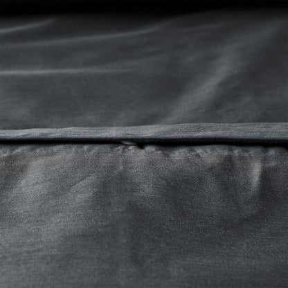 Charcoal 400TC Single Bamboo Cotton Quilt Cover Set for kids bedroom with Accessorize design.