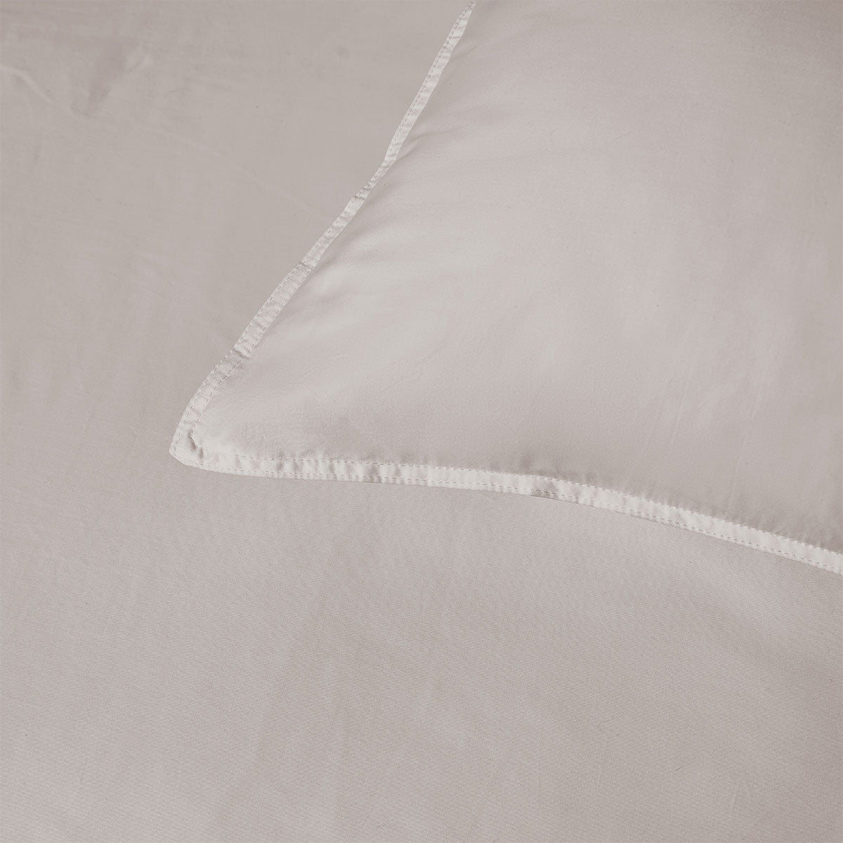 Bamboo Cotton Single Quilt Cover Set in Accessorize Stone, 400TC, perfect for kids bedrooms.