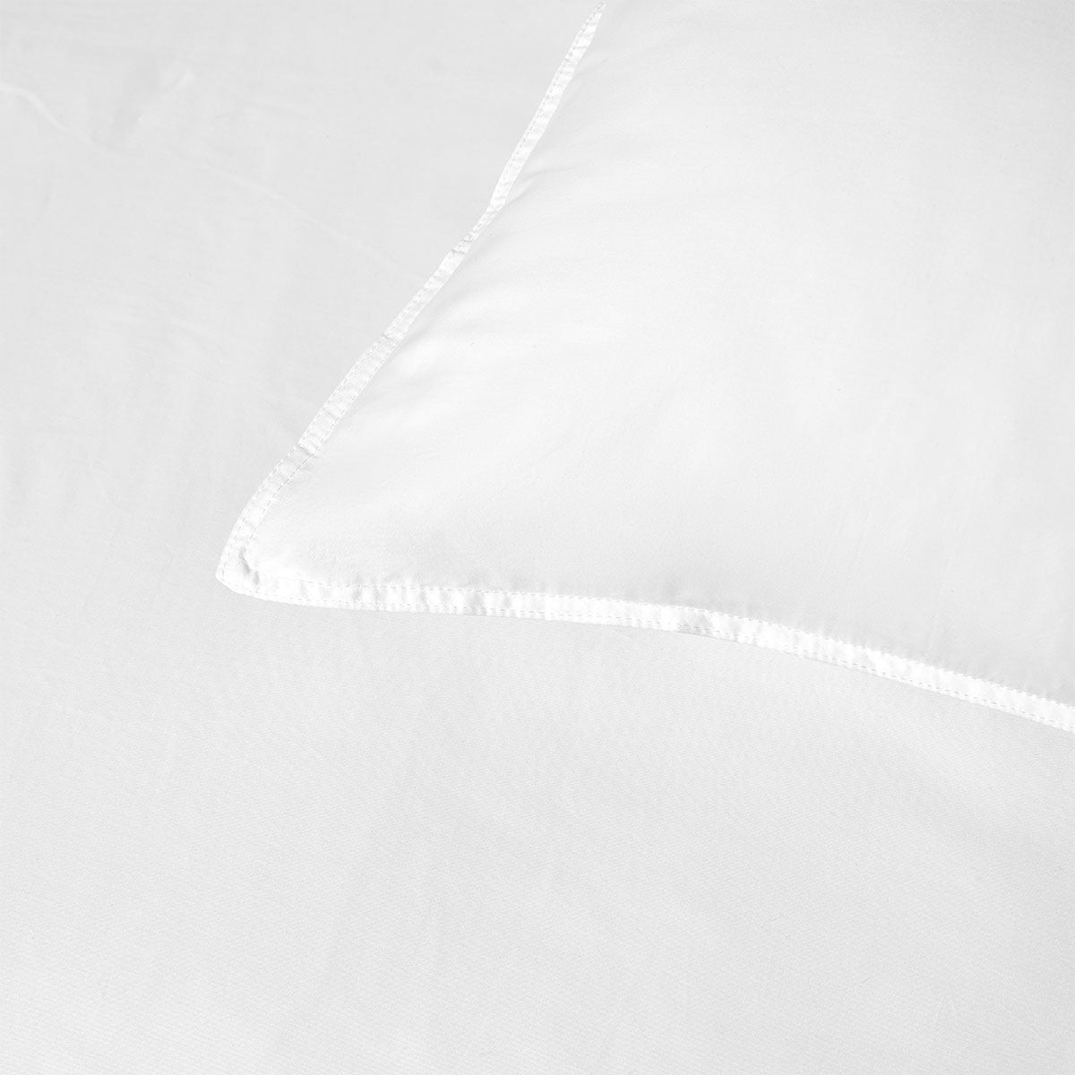 Bamboo Cotton Quilt Cover Set for Kids - White 400TC Single Bedding Accessories