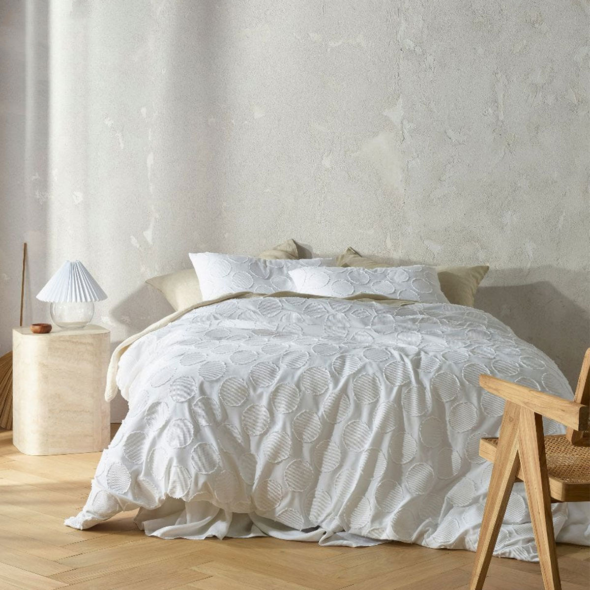 Accessorize Cozy Orion White Cotton Quilt Cover Set Single for kids charming bedroom decor.