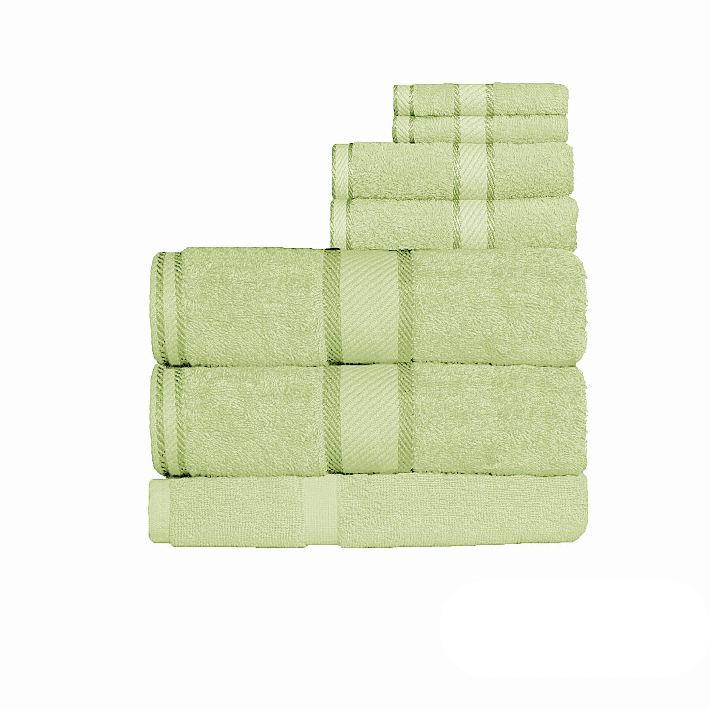 Luxury Cotton Bath Sheet Set for Kids Bath Time Fun in New Apple Color.