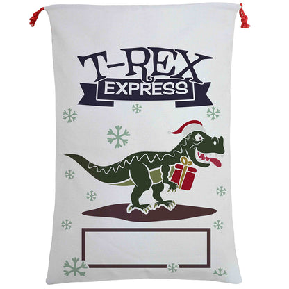 Santa Sack Christmas Gift Bag with Reindeer Design, measures 50x70cm, perfect for kids presents.