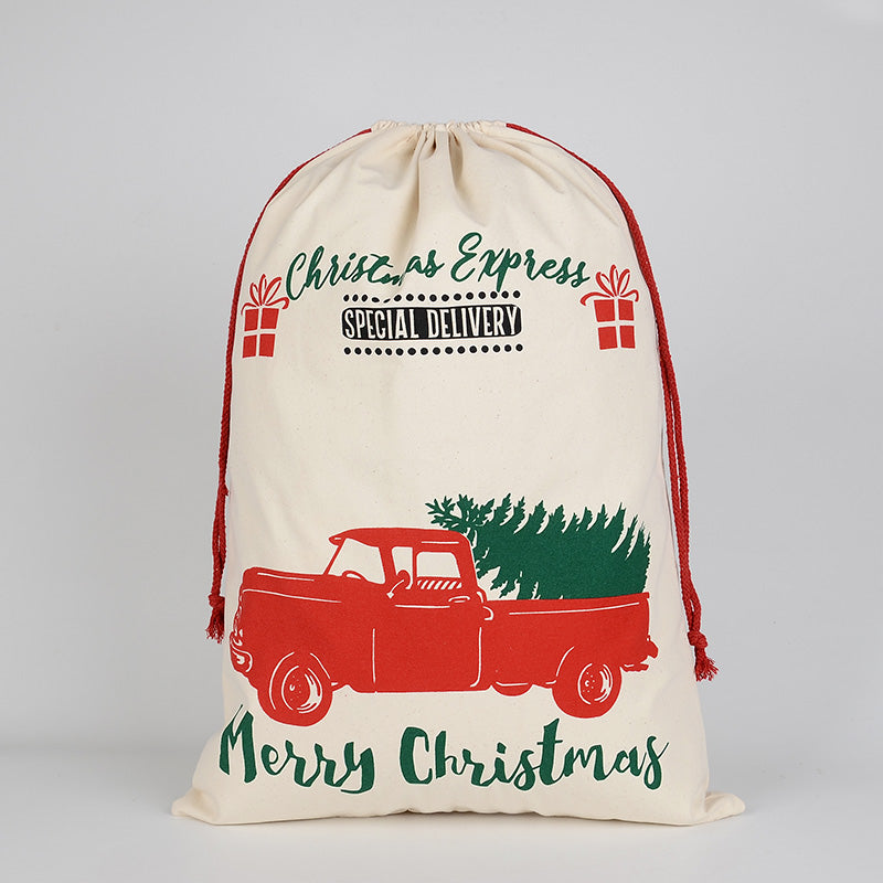 Personalized Santa Sack for Kids, 50x70cm, ideal for Christmas gifts, bringing joy and excitement.