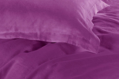 Vibrant Purple Microfiber Kids Duvet Set | Single Size for Cozy Bedtime Comfort