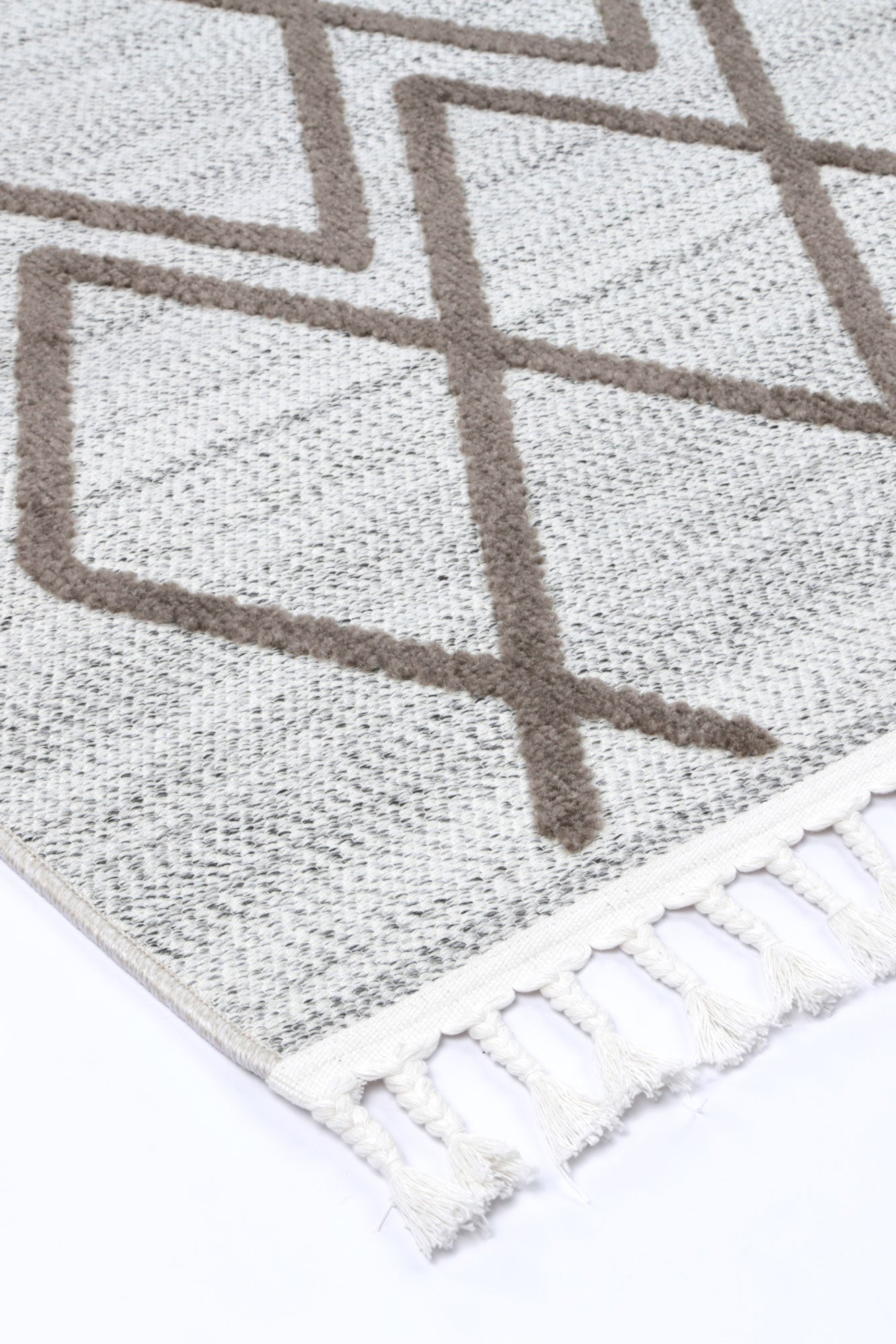 Cream Beige Tribal Geometric Ares Rug, 160x230cm, an ideal addition to kids room decor.