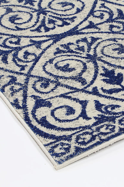 Blue Ivory 160x230cm Kids Rug | Soft, Durable, Perfect for Kids Room Decor.