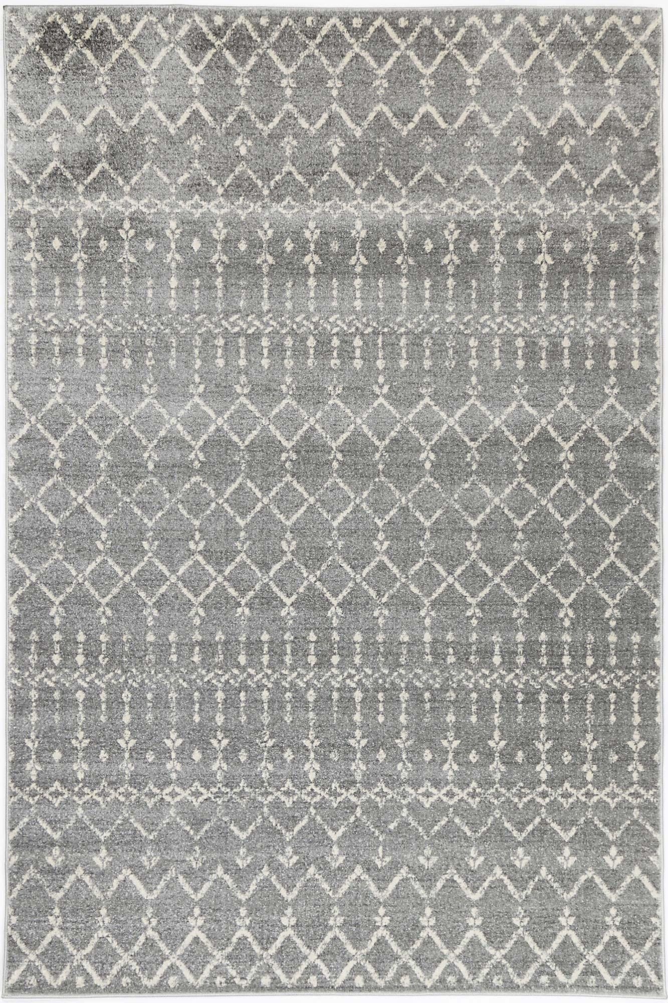 Delicate Cassiday Grey Ivory Kids Rug 160x230cm, perfect for cozy and playful childrens rooms.