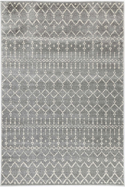 Delicate Cassiday Grey Ivory Kids Rug 160x230cm, perfect for cozy and playful childrens rooms.