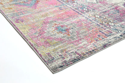 Vintage-Inspired Delicate Collection Area Rug, 160x230cm, perfect for childrens bedroom decor.