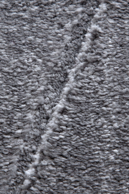 Denver Grey Ivory Kids Rug | Soft, hand-carved plush pile perfect for childrens playrooms or bedrooms.