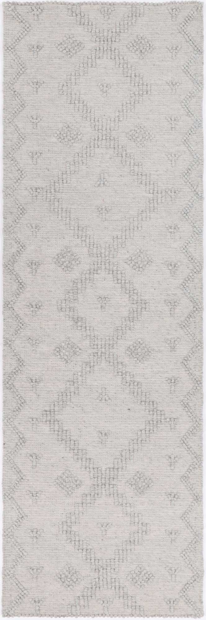 Kids grey geometric tribal area rug, 300x400, wool blend - perfect for childrens playrooms.