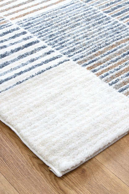 Grace Turkish Polyester Rug, 15mm plush, 160x230cm, perfect for adding elegance to childrens room.