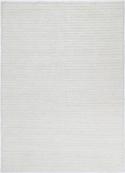 Harlow White Tribal Rug 160x230cm | Soft wool blend, ideal for kids playrooms and bedrooms.