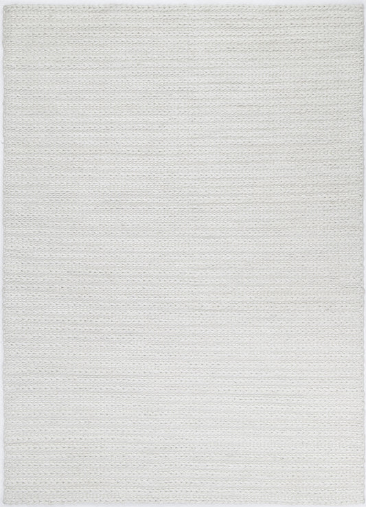 Harlow White Tribal Rug 160x230cm | Soft wool blend, ideal for kids playrooms and bedrooms.