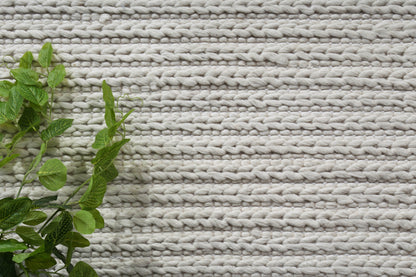 Harlow white tribal rug, 160x230cm, ideal for adding style to childrens playroom or bedroom.