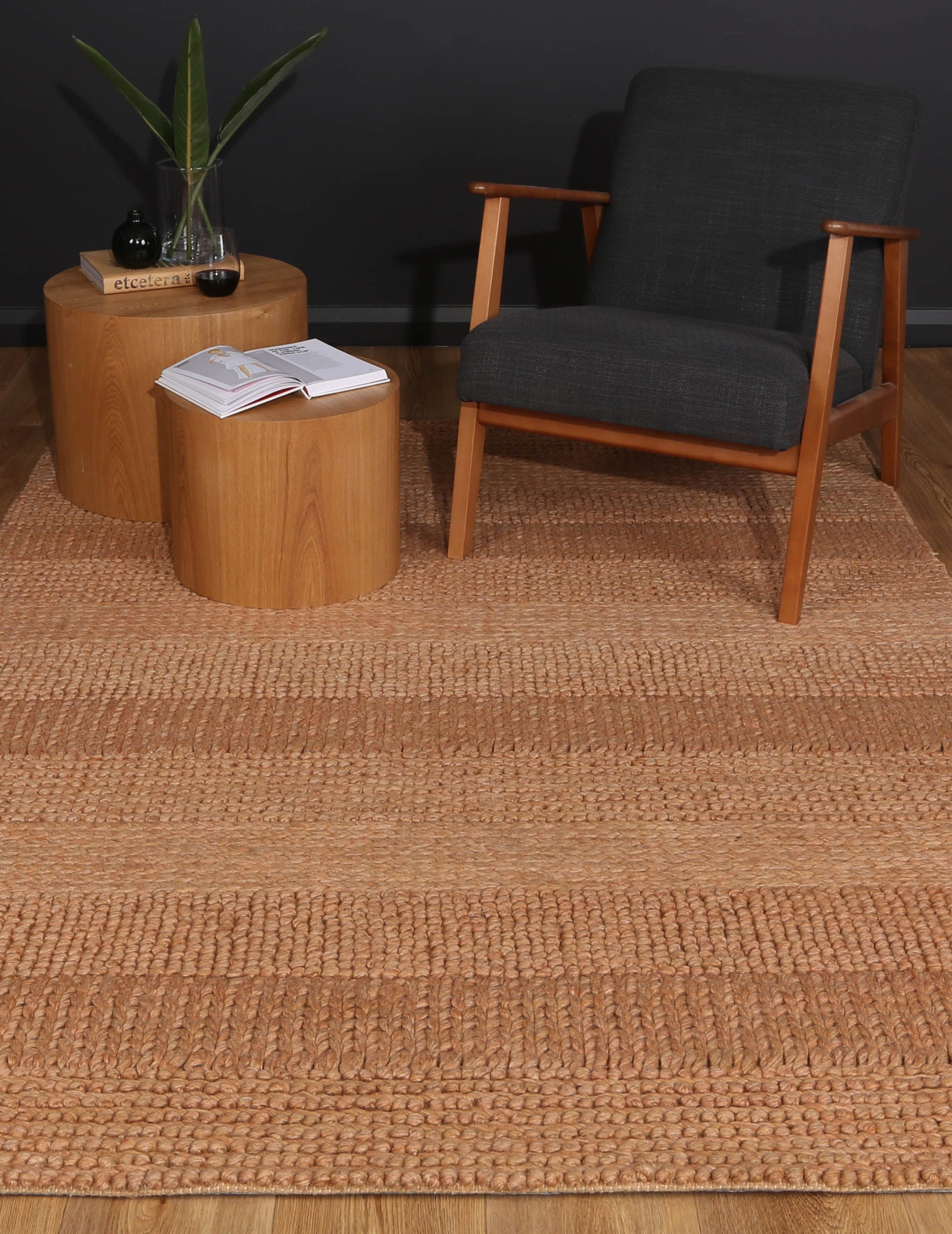 Harlow Grace Tribal Wool Blend Rug in Copper 160x230cm, perfect for cozy kids rooms.