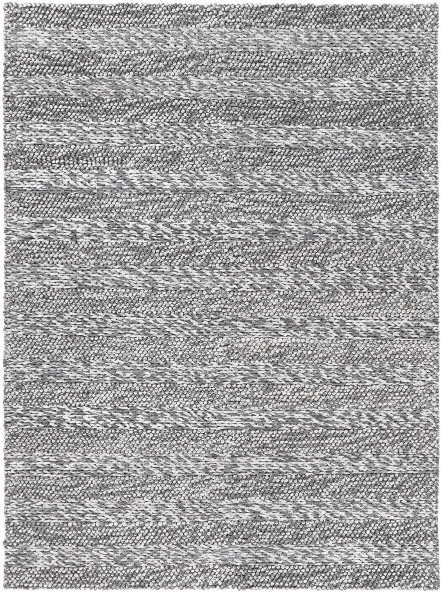 Harlow Wool Blend Tribal Rug in Charcoal Gray, 160x230cm, perfect for kids room decor.