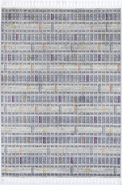 Inca Grey Geometric Tribal Area Rug 160x230cm, perfect for adding playful charm to kids rooms.