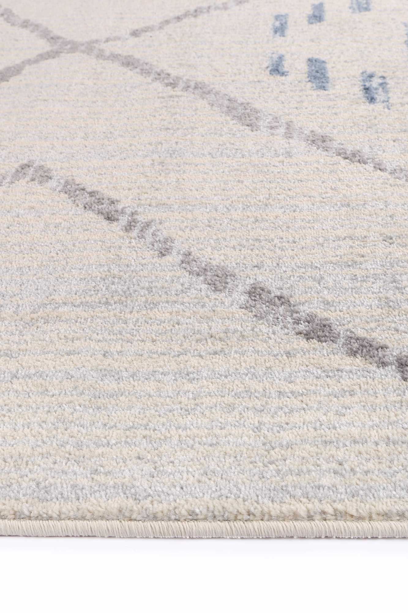 Inca Tribal Grey Area Rug, 200x290 cm, perfect for adding style to kids playrooms.
