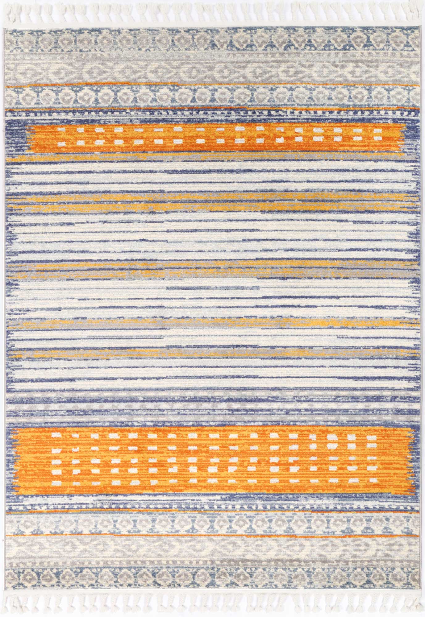 Inca INCA11 Mustard 200x290 kids rug in vibrant mustard color, perfect for playrooms.