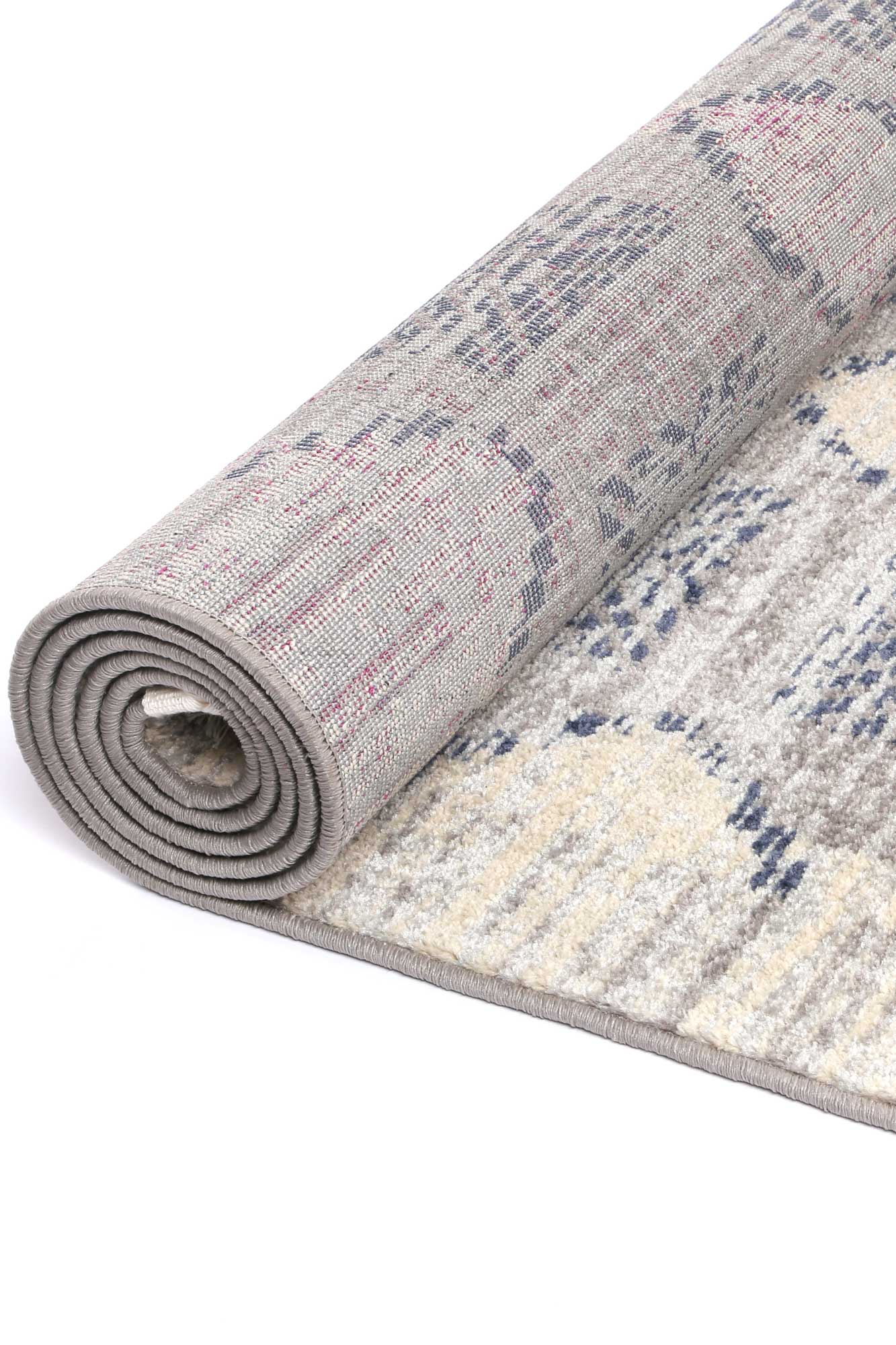 Geometric Inca rug, 240x330cm, ideal for tribal-themed childrens rooms with grey design.