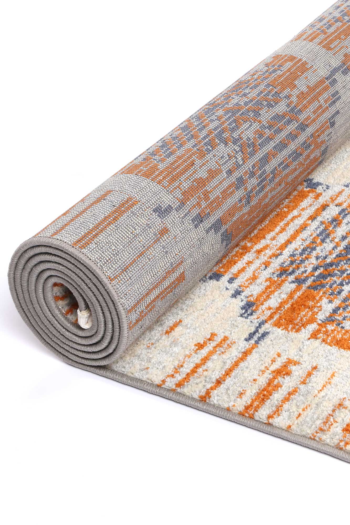 Inca Tribal Rust Area Rug, 240x330cm - Geometric design perfect for kids play area.