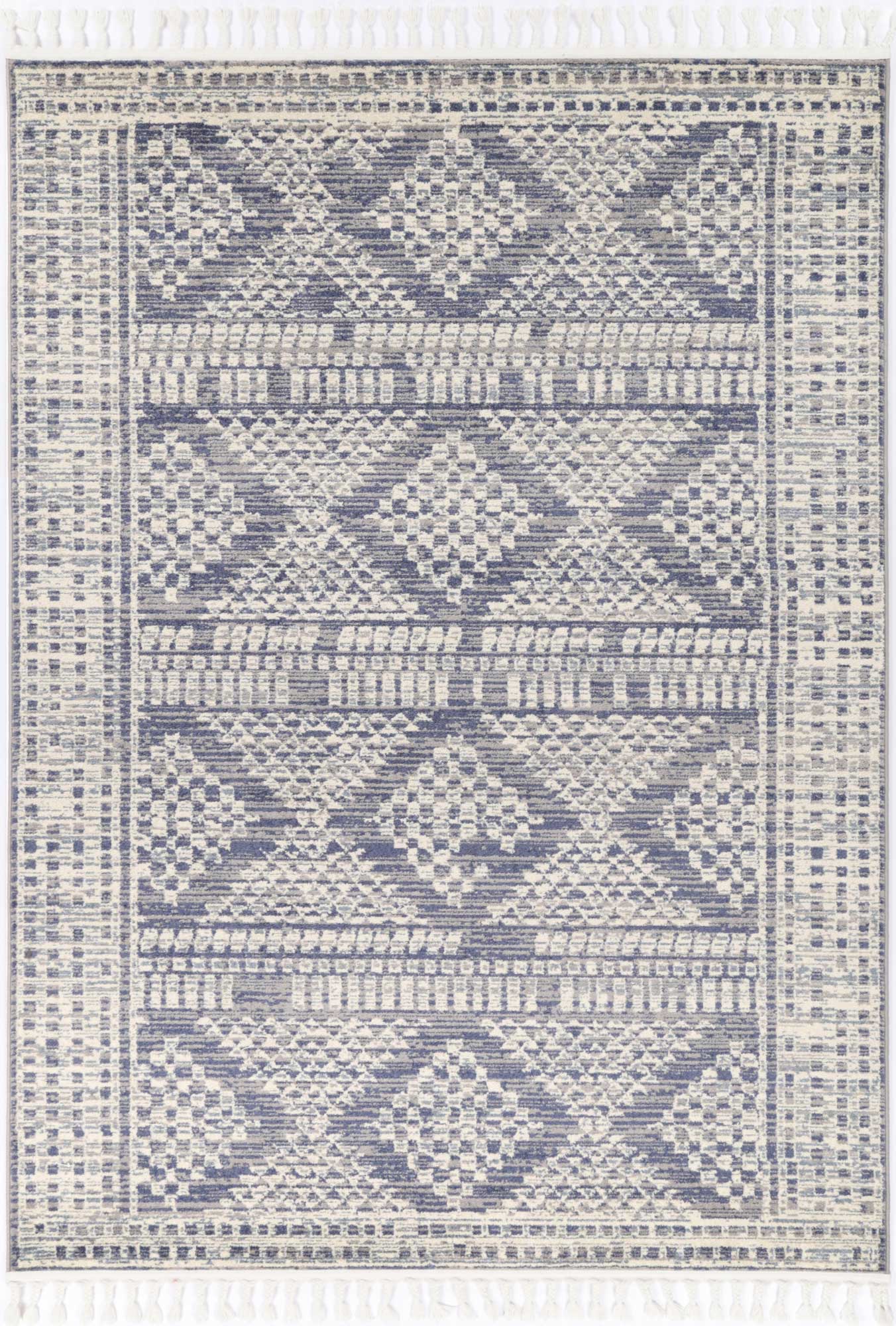 Incas 240x330cm grey tribal area rug, perfect for adding style to childrens rooms.