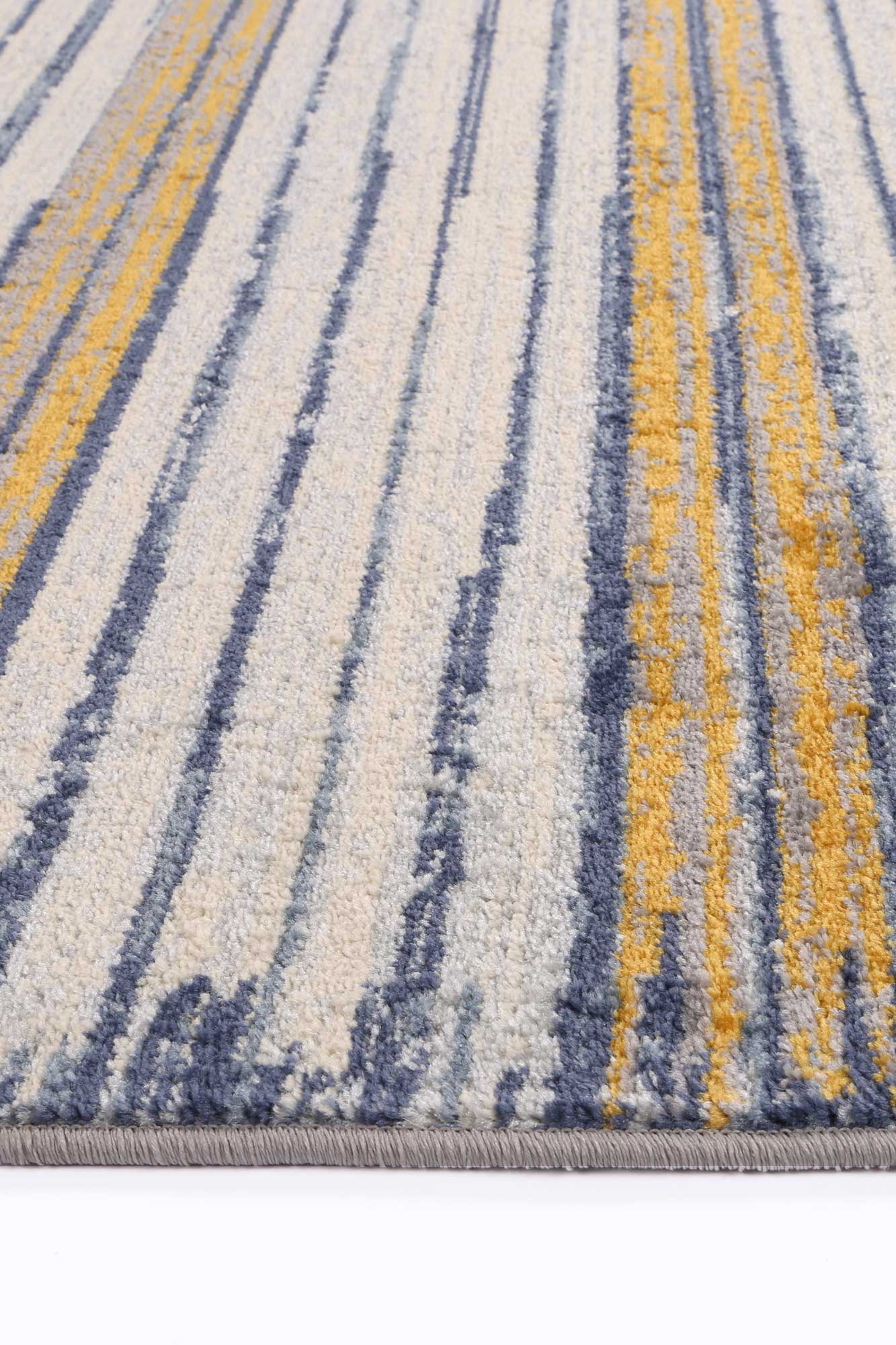 Inca tribal pattern mustard rug, 240x330cm, perfect for kids room decor. Eye-catching colors.