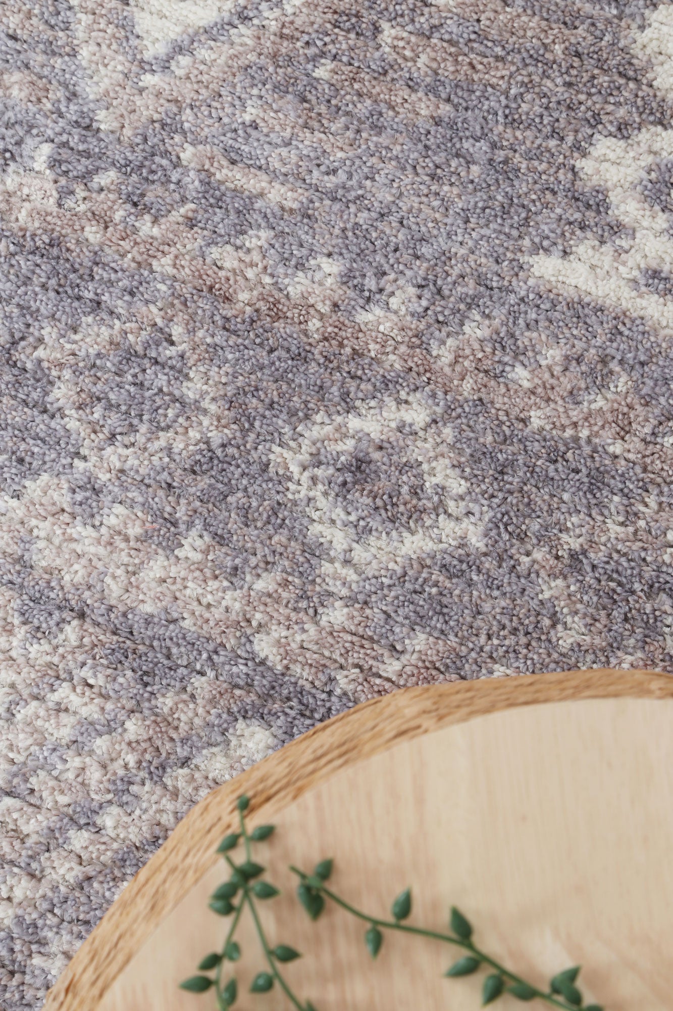 Soft and plush Moroccan shag rug (160x230cm) designed for kids rooms decor.