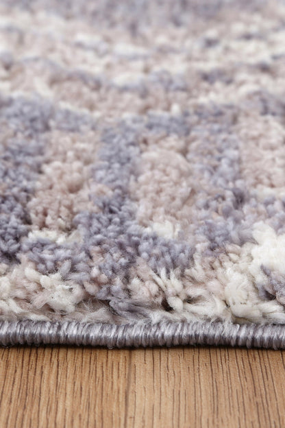 Colorful 160x230cm Moda Morocco Plush Shag Rug for Kids Rooms, cozy and stylish decor.