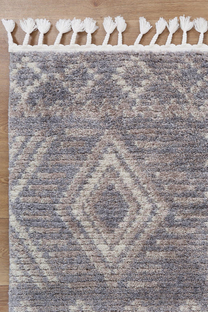 Moda Morocco Plush Shag Rug | Luxuriously soft 160x230cm design ideal for kids rooms.