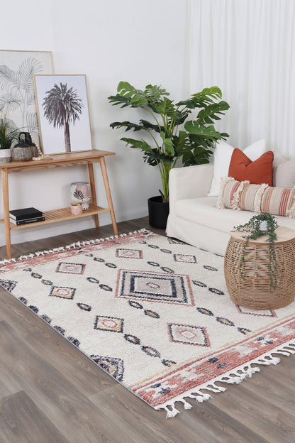 Soft and cozy 200x290cm Plush Moda Morocco shag rug for kids room decor.