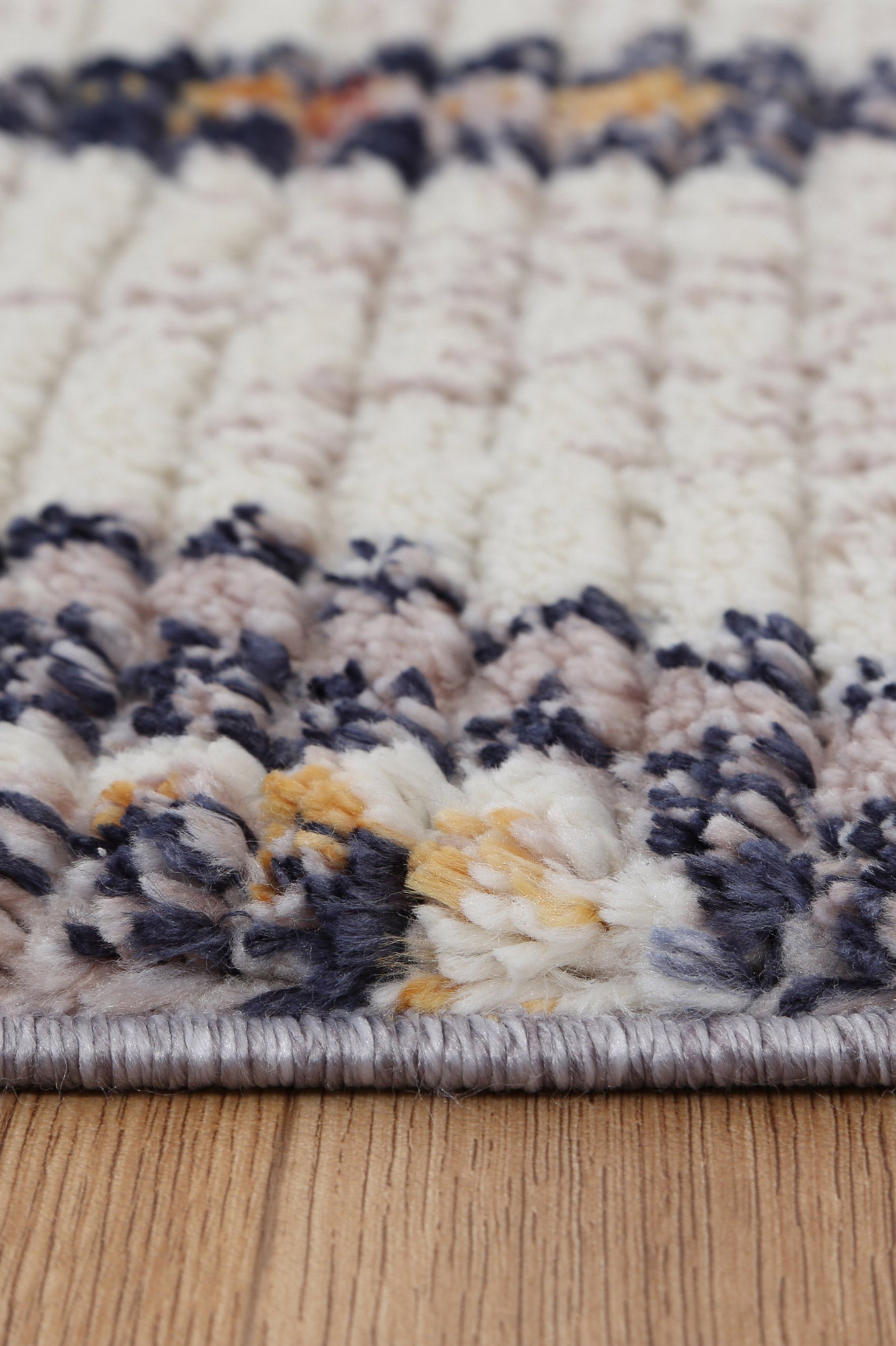 Colorful and soft Plush Moda Morocco Shag Rug, perfect for kids room decor.