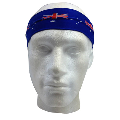 Childs Australia Day headband with Aussie flag design for festive costumes and celebrations.