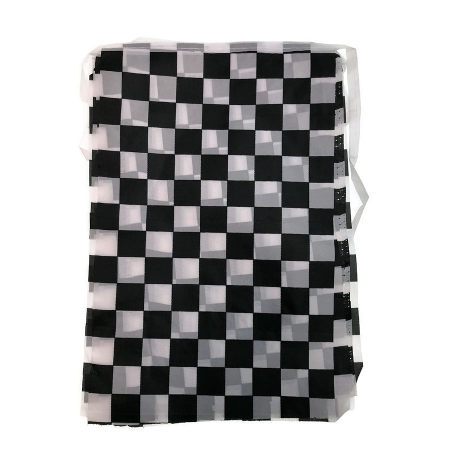 Race car checkered bunting banner, 3.6m, ideal for kids party decoration, adding vibrant fun.