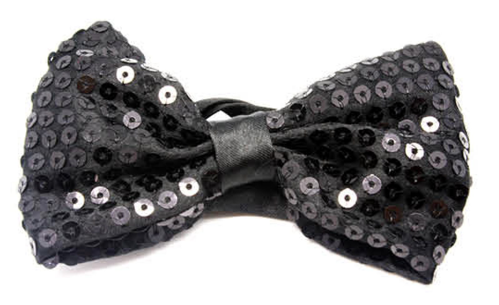 Kids glittery sequin bow tie for costumes & parties, perfect for adding sparkle to outfits.