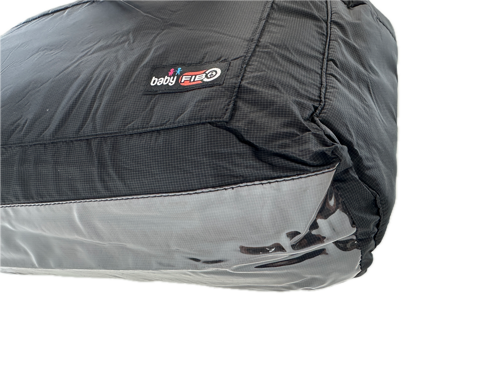 Black diaper bag with milk compartment for moms on-the-go, perfect for baby changing and travel.