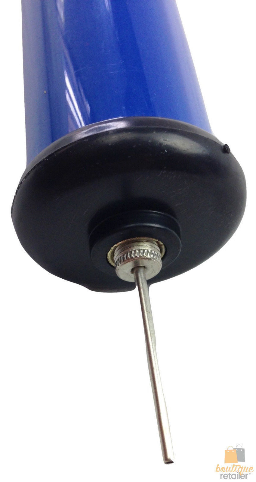 Portable ball pump with needle for kids sports, ideal for home fitness and play.