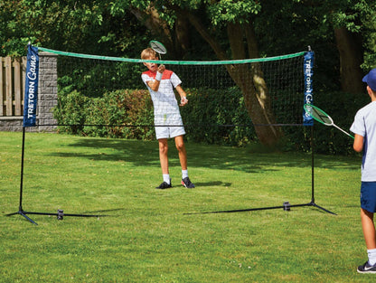 Portable Tretorn Game Tennis and Volleyball Kit for kids versatile indoor play.